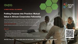Putting Purpose into Practice: Mutual Value in African Corporates Fellowship