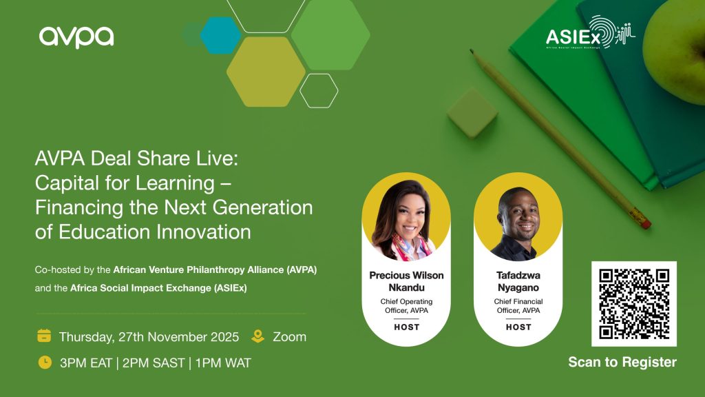 Deal Share Live: Capital for Learning – Financing the Next Generation of Education Innovation
