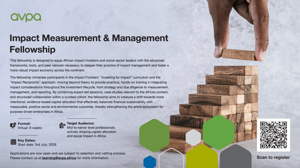 Impact Measurement & Management Fellowship (IMM)