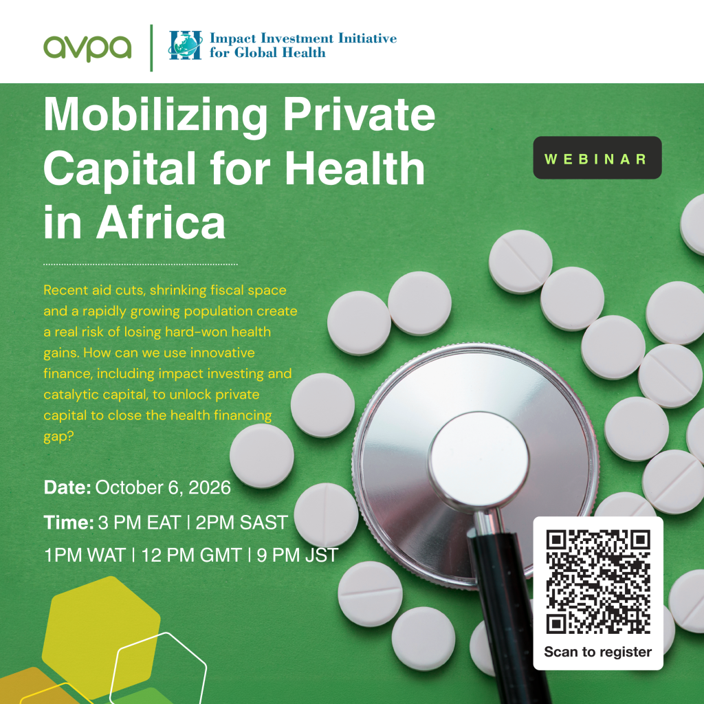 Webinar: Mobilizing Private Capital for Health in Africa